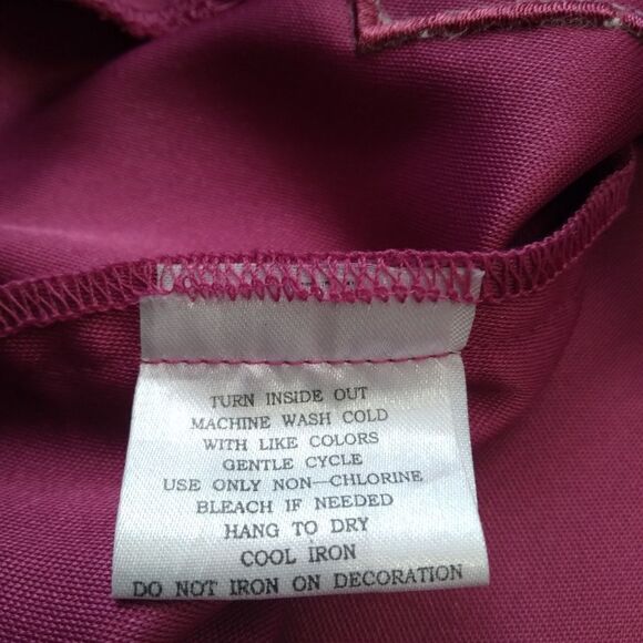 Mureli Vintage Pink Geometric Abstract Cutout Lightweight Shacket Women's Medium - Picture 4 of 12